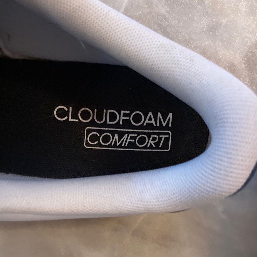 Adidas Women’s Advantage 2.0 Cloudfoam White Sneakers - Picture 9 of 14